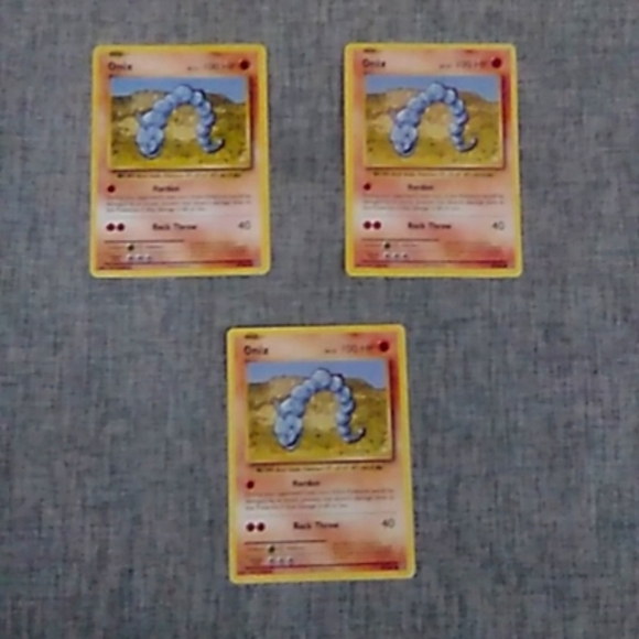 Pokémon Onix card - Picture 1 of 6